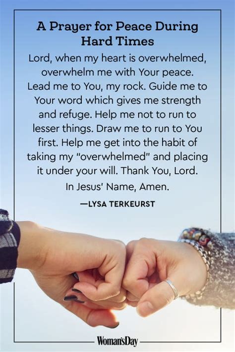 prayers for peace among people.